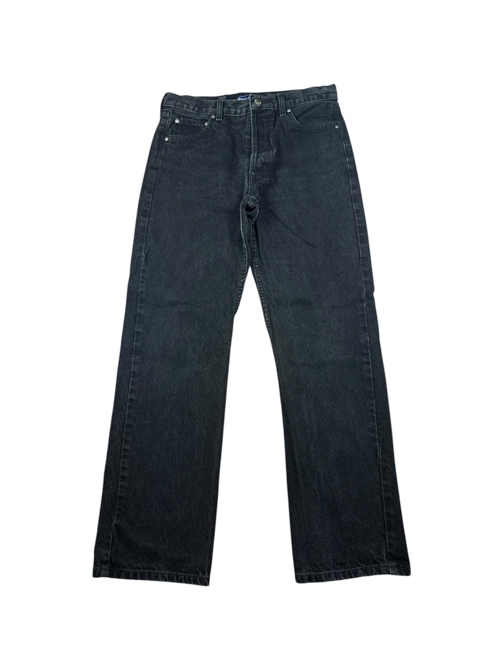 Anchor Blue Y2K Black Skate Jeans